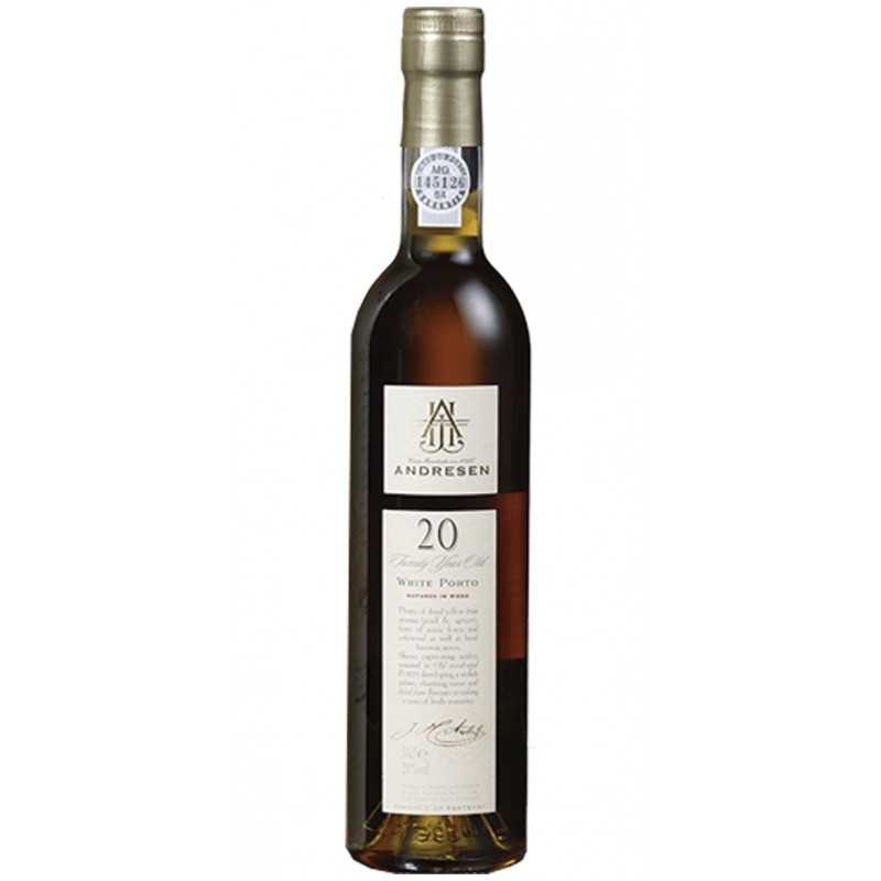 Andresen 20 Years Old White Port Wine 500ml