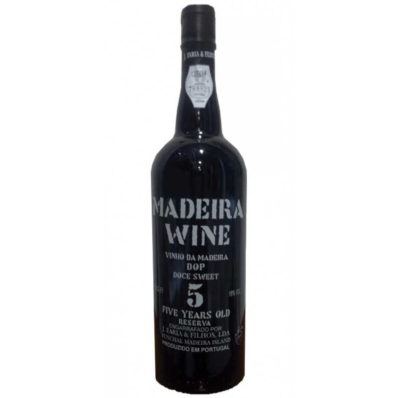Madeirské víno 5 let staré sladké