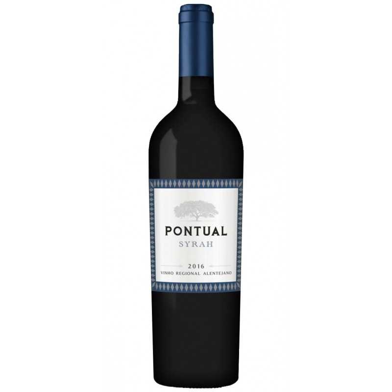 Červené víno Pontual Syrah 2016