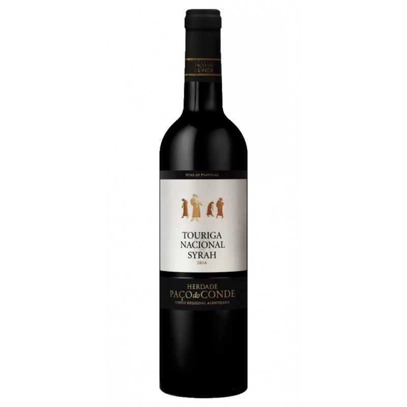 Herdade Paço do Conde Touriga Nacional a Syrah 2018 červené víno