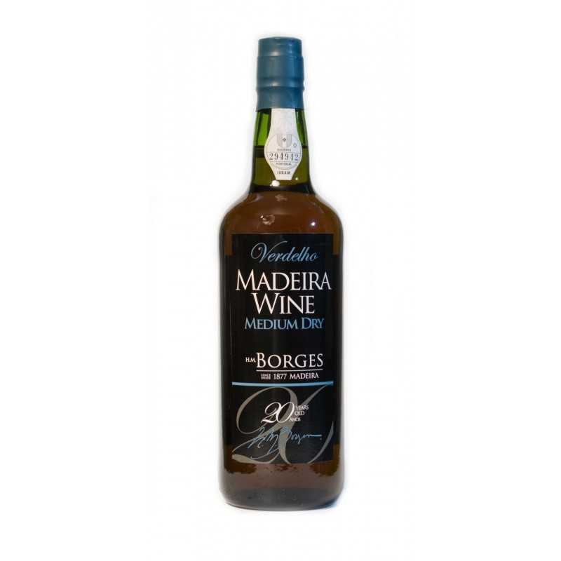 HM Borges Verdelho 20 Years Old Madeira Wine|Winefromportugal