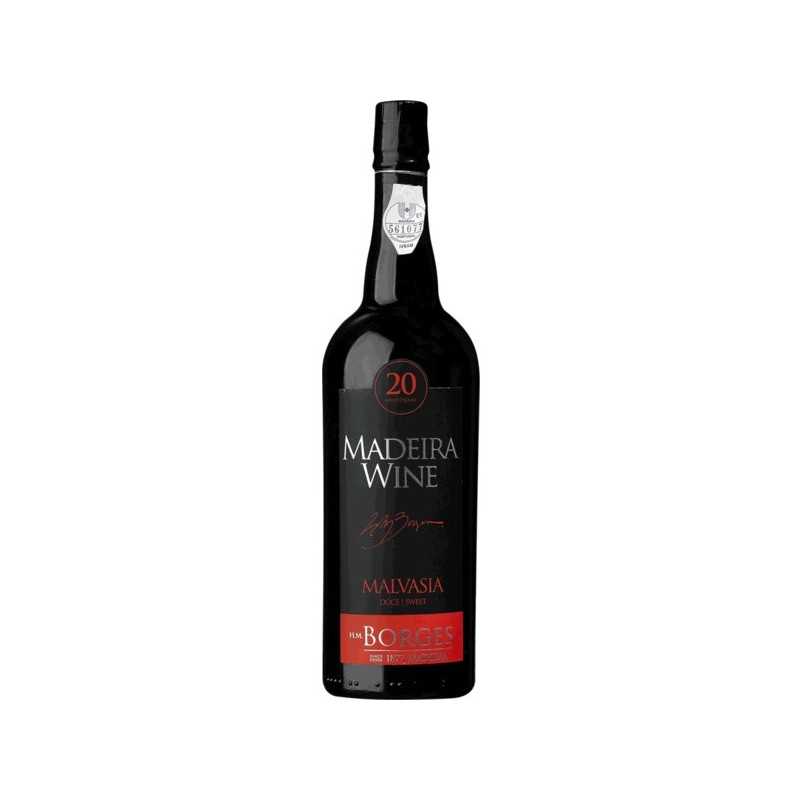 HM Borges Malvasia 20 Years Old Madeira Wine HM Borges Malvasia 20 Years Old Madeira Wine