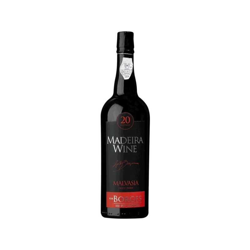 HM Borges Malvasia 20 Years Old Madeira Wine|Winefromportugal