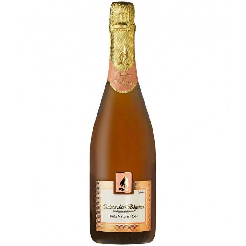 Quinta das Bágeiras Bruto Natural Sparkling Rosé Wine Quinta das Bágeiras Bruto Natural Sparkling Rosé Wine