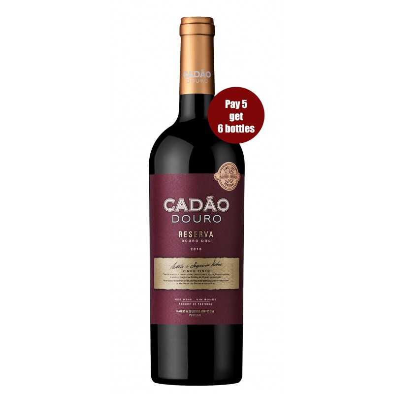 Promotion Cadão Reserva 2016 rødvin (6 til prisen for 5 flasker)|Winefromportugal