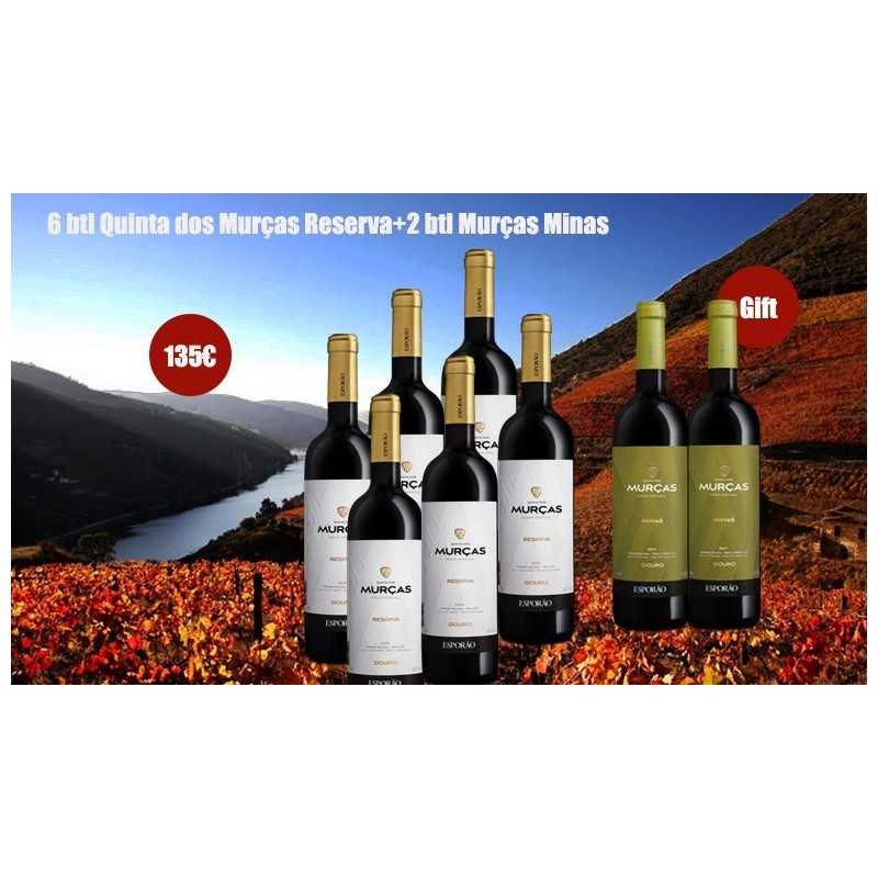 Kampagne Quinta dos Murças Reserva Red Wine + Minas rødvin|Winefromportugal