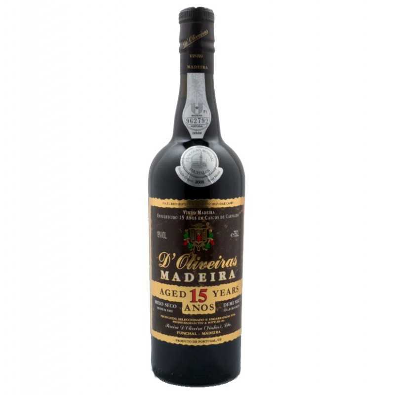 D'Oliveiras 15 Jahre Medium Dry Madeira Wein|Winefromportugal