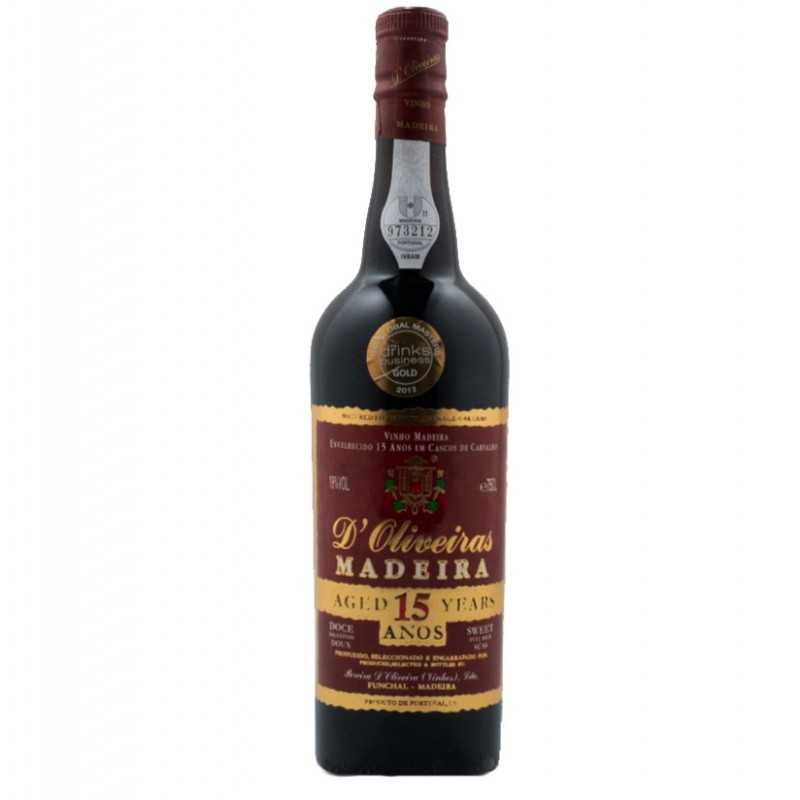 D'Oliveiras 15 Years Sweet Madeira Wine|Winefromportugal