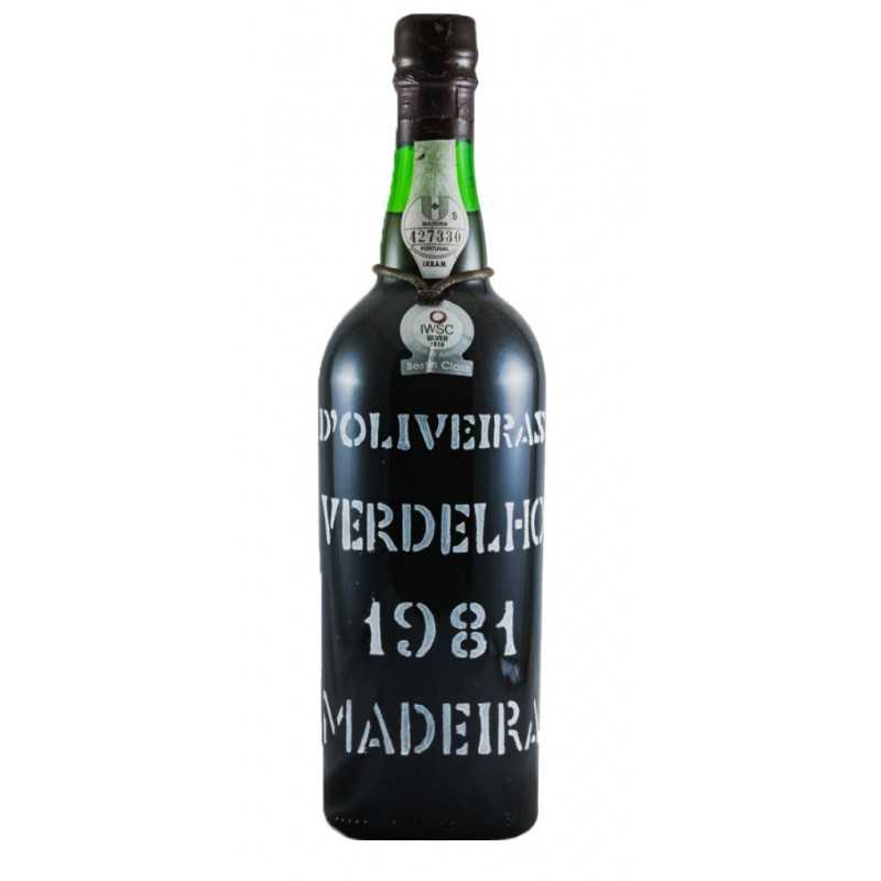 D'Oliveiras Verdelho 1981 středně suché víno Madeira|Winefromportugal