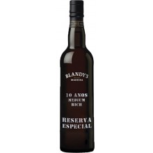 Blandy's 10 Years Reserva Especial Madeira víno (500 ml)