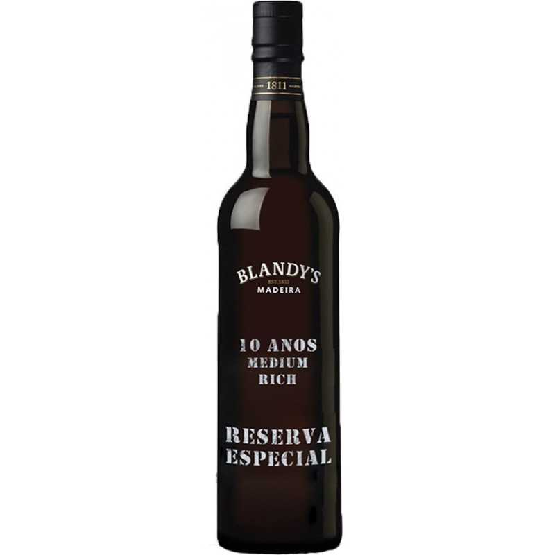Blandy's 10 Years Reserva Especial Madeira víno (500 ml)