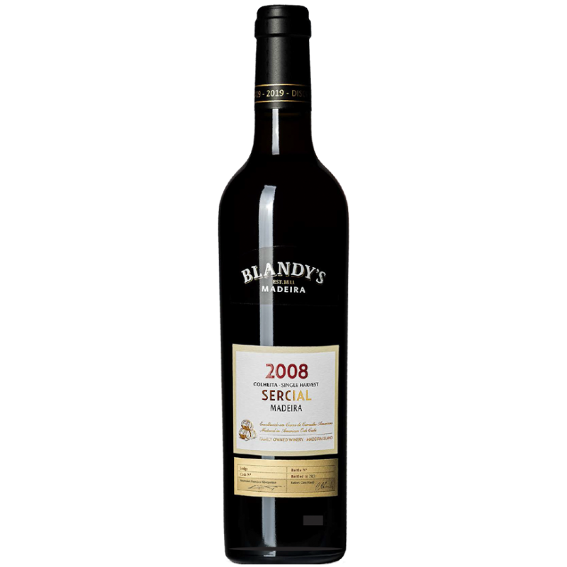 Blandy's Sercial Colheita 2008 Madeira Wine (500 ml)