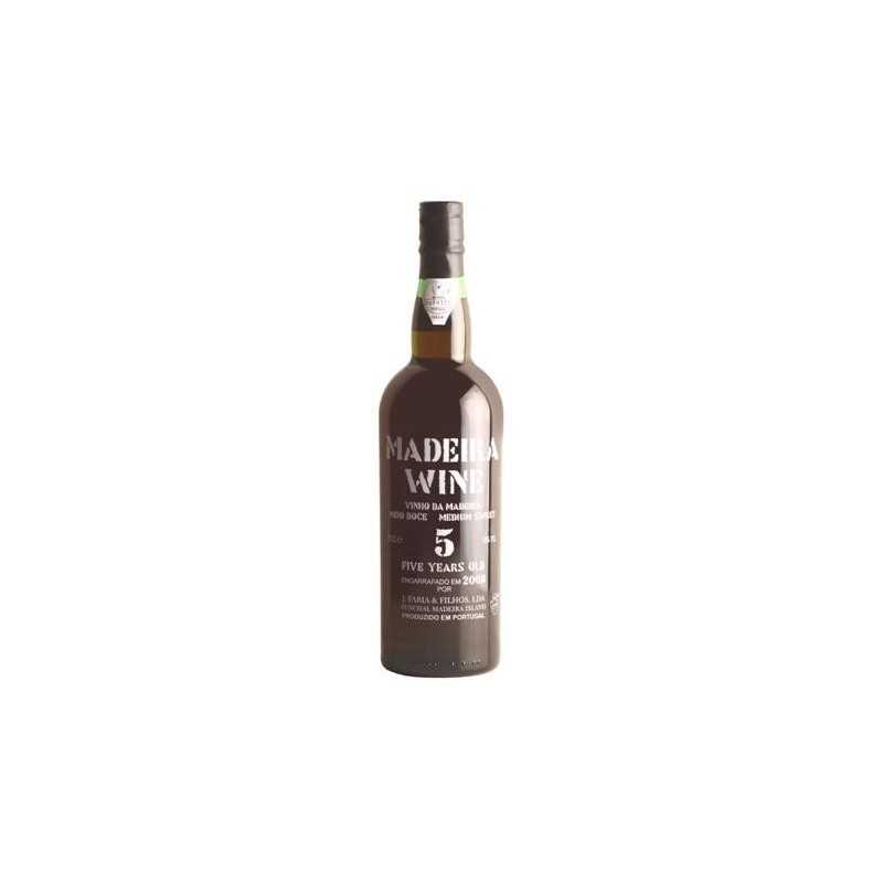 Madeira Wine 5 Years Old Medium Sweet Madeira Wine 5 Years Old Medium Sweet