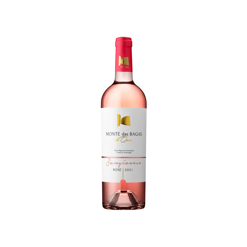 Monte das Bagas de Ouro 2022 Rosé víno Monte das Bagas de Ouro 2022 Rosé víno