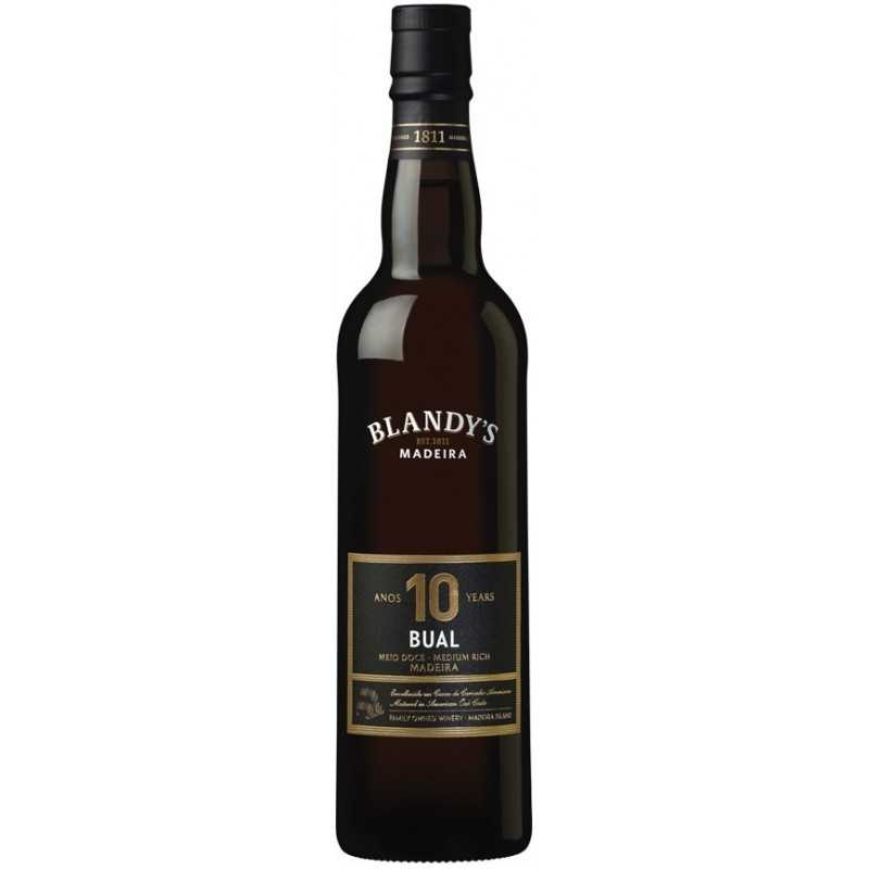 Blandy's 10 Years Bual Madeiravin (500 ml)|Winefromportugal