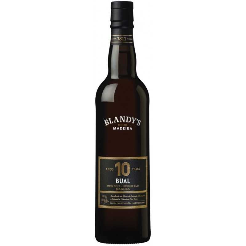 Blandy's 10 Years Bual Madeira Wine (500 ml) Blandy's 10 Years Bual Madeira Wine (500 ml)