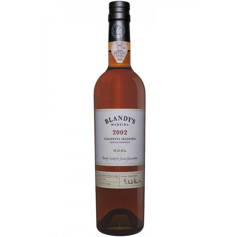 Blandy's Bual Colheita 2002 Madeira Wine (500 ml)